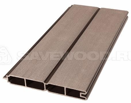 Заборный профиль из ДПК Savewood SW Agger матовый терракот купить в Геленджике