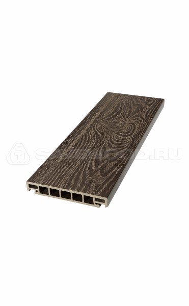 Террасная доска из ДПК SW Salix (S) (T) темно-коричневый купить в Геленджике
