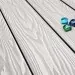 Террасная доска из ДПК Terrapol Смарт 3D Полнотелая с пазом Дуб беленый купить в Геленджике
