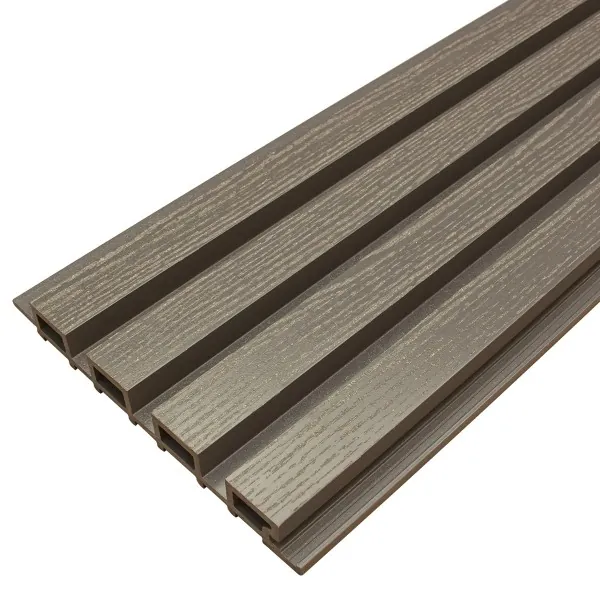 Фасадная доска из ДПК Faynag Wood Рейка Графит купить в Геленджике