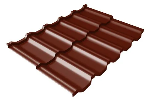 Металлочерепица модульная Квинта Uno Grand Line c 3D резом 0,5 Quarzit lite RAL 3005 красное вино купить в Геленджике
