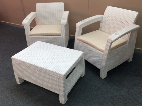Комплект Yalta Balcony Set белый купить в Геленджике