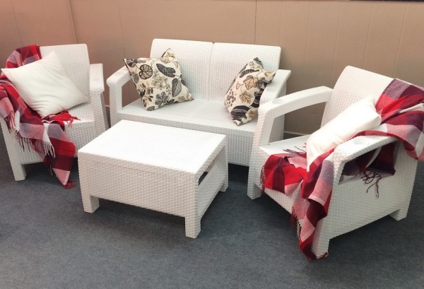 Комплект Yalta Terrace Set белый купить в Геленджике
