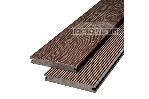 Террасная доска из ДПК Faynag Premium Massive 3D — Шоколад купить в Геленджике