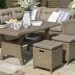 Комплект мебели AFINA плетеной из иск. ротанга AFM-307B Beige купить в Геленджике