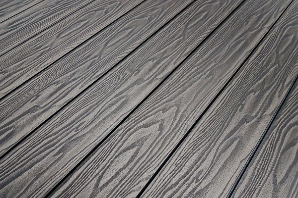 Террасная доска из ДПК Terrapol Смарт 3D Полнотелая без паза Черное дерево купить в Геленджике