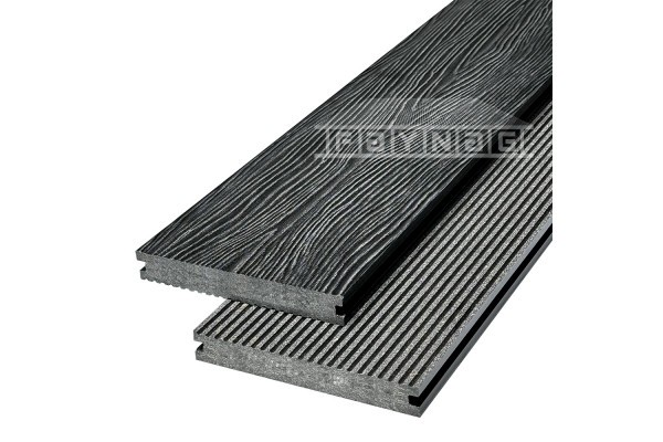 Террасная доска из ДПК Faynag Premium Massive 3D — Кварц купить в Геленджике