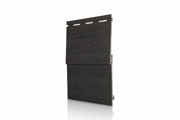 Вспененный сайдинг VOX KERRAFRONT WOOD DESIGN графит купить в Геленджике