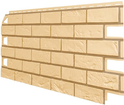 Фасадная панель VOX Vilo Brick Песочный купить в Геленджике