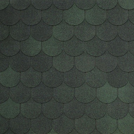 Гибкая черепица Tegola ASSISI verde 473 купить в Геленджике