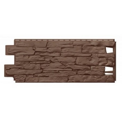 Фасадная панель VOX VILO Solid Stone Коричневый купить в Геленджике