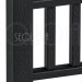 Комплект крышка/юбка для столба SEQUOIA BLACK купить в Геленджике