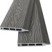 Заборная панель шип-паз EasyDecking Wood-Х 146х20 Серый купить в Геленджике