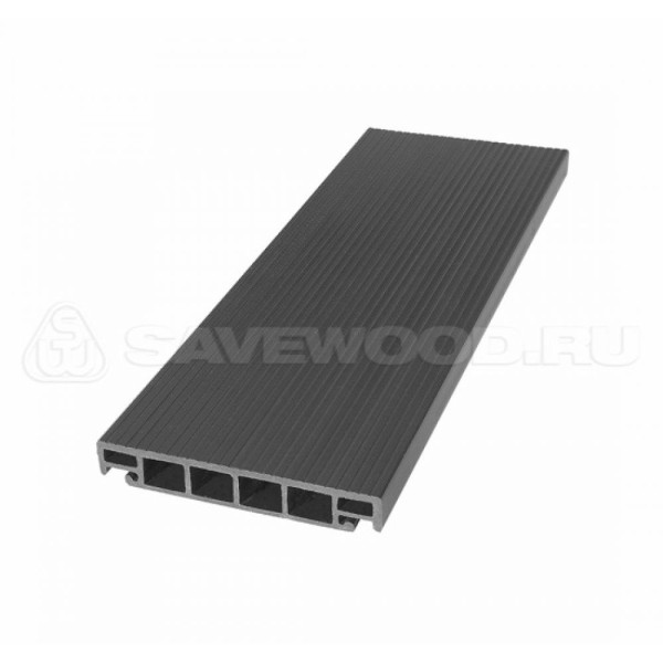 Террасная доска из ДПК SW-Salix «SaveWood» графит купить в Геленджике