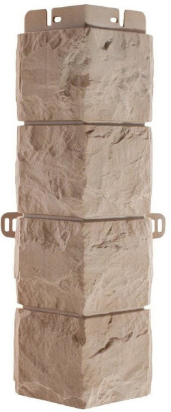 Фасадная панель Наружный угол фагот (талдомский), 0,45 х 0,13м (н) купить в Геленджике
