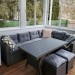 Комплект мебели AFINA плетеной из иск. ротанга AFM-307G-Grey купить в Геленджике