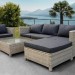 Комплект мебели AFINA плетеной из иск. ротанга YR821G Grey/Grey купить в Геленджике