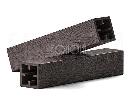 Столб SEQUOIA Evolution 3D WOOD BROWN купить в Геленджике