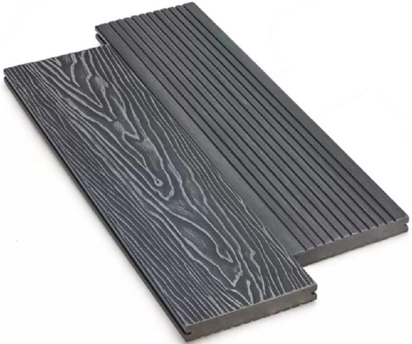 Террасная доска ДПК Deckart Monolit 3D Графит купить в Геленджике