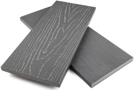 Заборная доска ДПК полнотелая NanoWood Серый купить в Геленджике