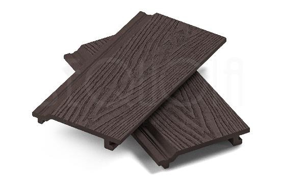 Доска фасадная ДПК 3D SEQUOIA Evolution WOOD BROWN купить в Геленджике