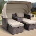 Комплект мебели AFINA плетеной из иск. ротанга AFM-330B Brown купить в Геленджике