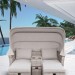 Комплект мебели AFINA плетеной из иск. ротанга AFM-330G Grey купить в Геленджике