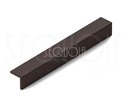 Уголок завершающий террасный SEQUOIA BLACK купить в Геленджике