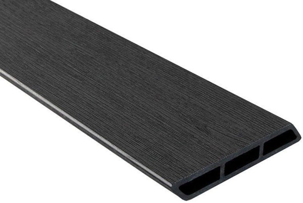 Доска Ромбус 3D ДПК Outdoor STORM BLACK черная купить в Геленджике