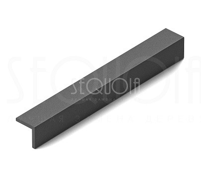 Уголок завершающий террасный SEQUOIA BLACK купить в Геленджике