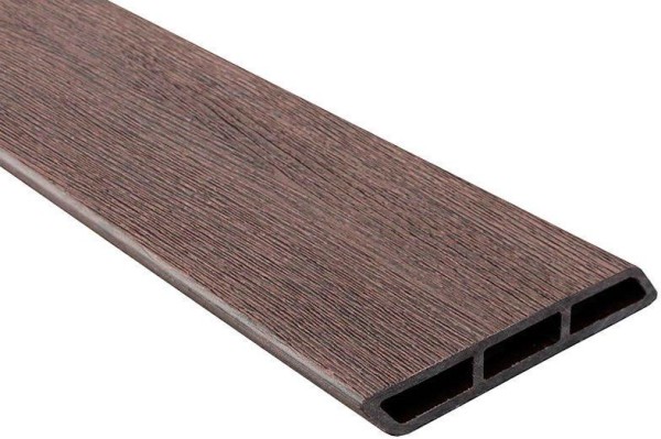 Доска Ромбус 3D ДПК Outdoor STORM BROWN коричневая микс купить в Геленджике