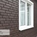 Фасадная панель Ю-Пласт Стоун Хаус Кирпич Коричневый купить в Геленджике