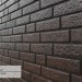 Фасадная панель Ю-Пласт Стоун Хаус Кирпич Коричневый купить в Геленджике