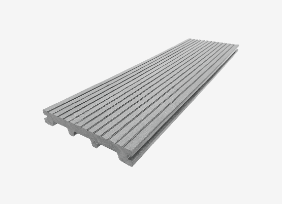 Террасная доска из ДПК RusDecking Unodeck Titanio - Серый купить в Геленджике