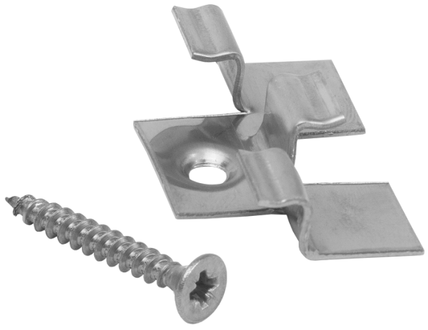 Клипса с саморезом,Grinder бесшовный монтаж 2 mm купить в Геленджике