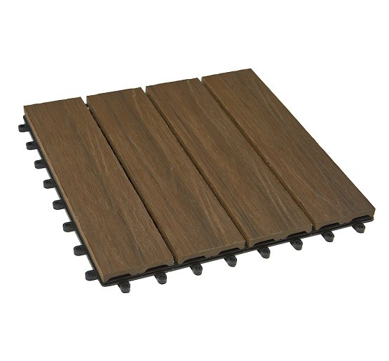 Садовый паркет дпк CM Garden Modern, 300х300 мм, PATINA BROWN (Патина коричневый) купить в Геленджике
