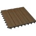 Садовый паркет дпк CM Garden Modern, 300х300 мм, PATINA BROWN (Патина коричневый) купить в Геленджике