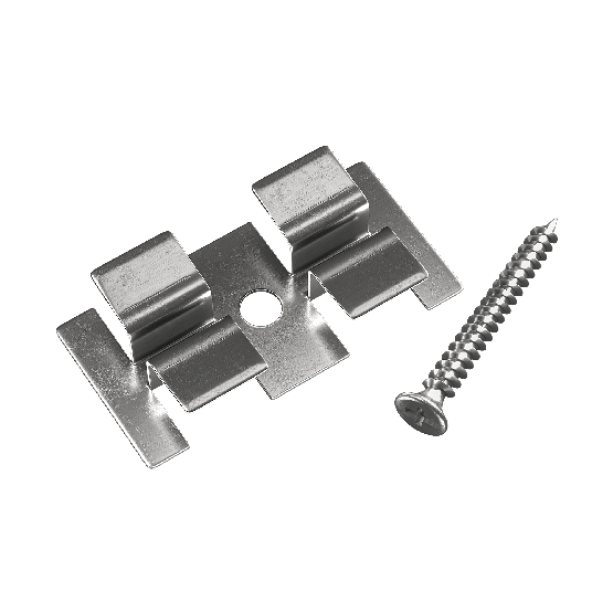 Клипса с саморезом, Grinder шовный монтаж 5 mm купить в Геленджике