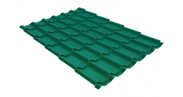 Металлочерепица классик 0,5 Satin RAL 5021 купить в Геленджике