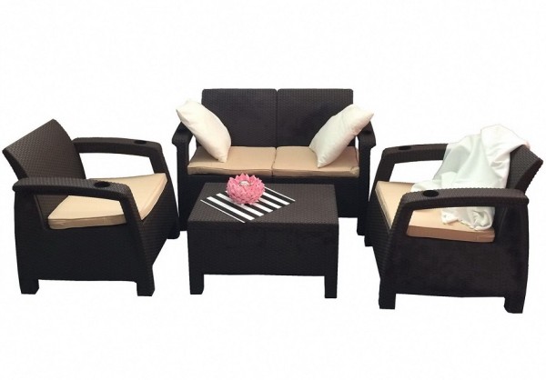 Комплект Yalta Terrace Set венге купить в Геленджике
