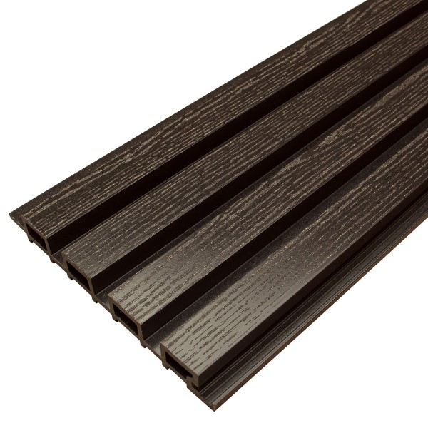 Фасадная доска из ДПК Faynag Wood Рейка Венге купить в Геленджике