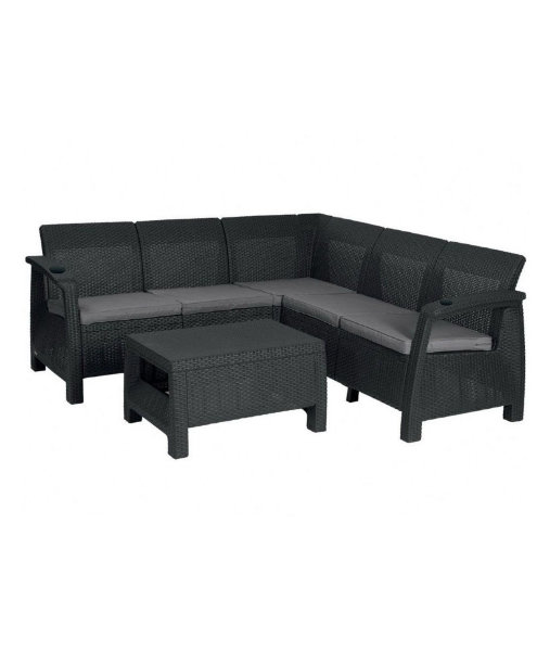 Угловой диван  Yalta Corner Set (столик в комплект не входит) купить в Геленджике