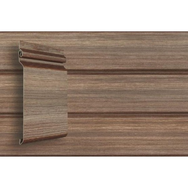Виниловый сайдинг Grand Line Natural-Брус Tundra - Кедр купить в Геленджике