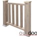 Ограждение из ДПК Outdoor Классик 3D STORM серый микс купить в Геленджике