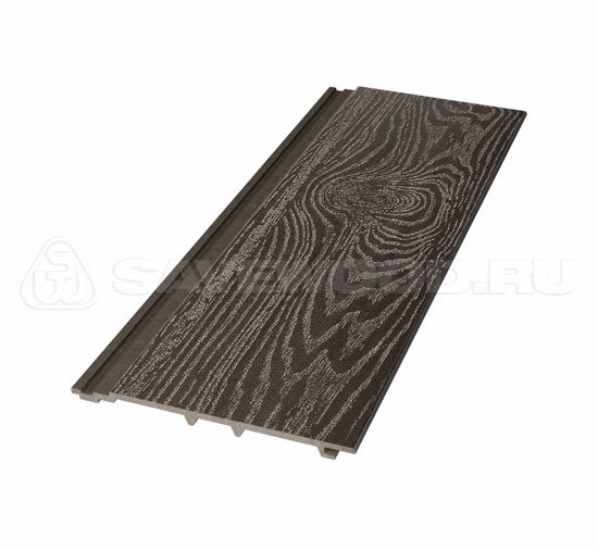 Сайдинг из дпк savewood sw-cedrus тангенциальный распил темно-коричневый купить в Геленджике