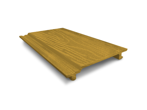 Фасадная панель  из ДПК ECODECKING Желтый купить в Геленджике