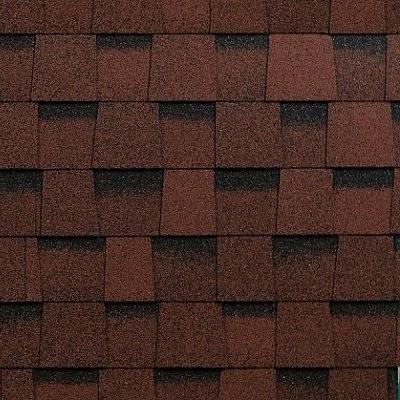 Двухслойная ламинированная черепица Shinglas, серия Фазенда – Красный купить в Геленджике