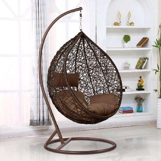 Кресло Подвесное из искусственного ротанга AFM-168A-XL Brown купить в Геленджике