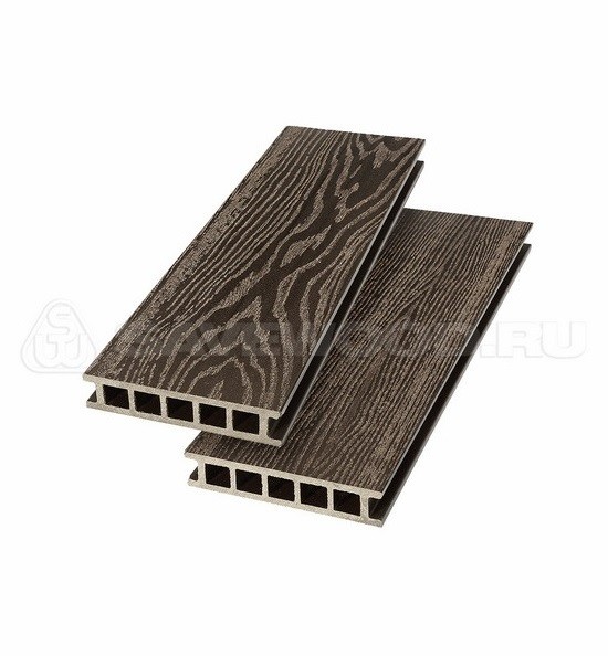 Террасная доска из ДПК SW-Fagus «SaveWood» темно-коричневый купить в Геленджике