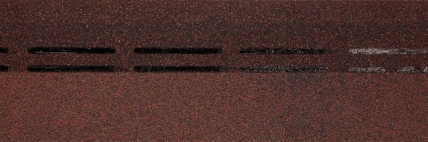 Коньково-карнизная черепица Docke Standard, красный купить в Геленджике